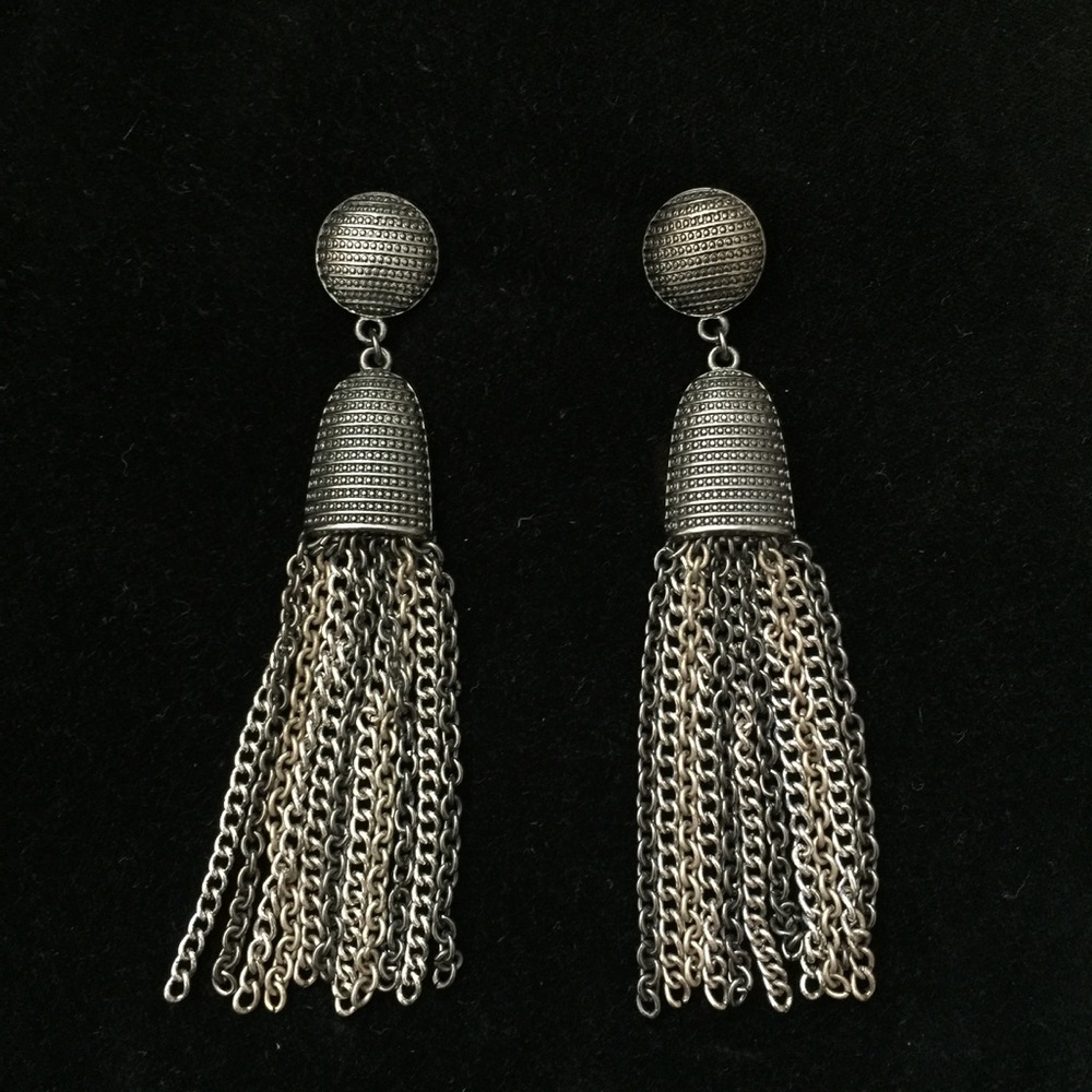 3/$12 Topshop Metal Tassel Earrings